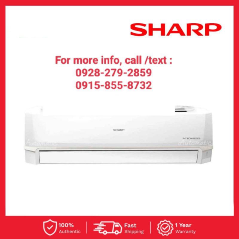 SHARP 2HP Split Type Inverter Airconditioner | Shopee Philippines