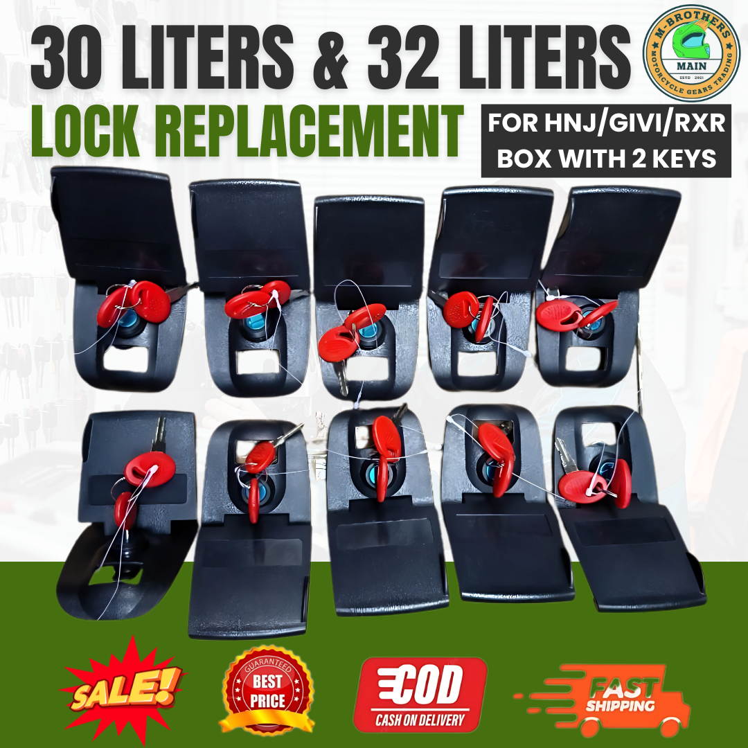 30 LITERS & 32 LITERS LOCK REPLACEMENT FOR HNJ/GIVI/RXR BOX WITH 2 KEYS ...