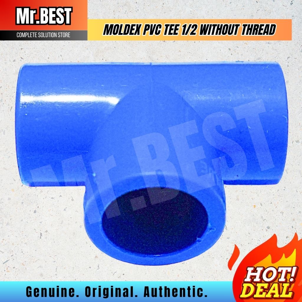 Moldex Blue PVC Fittings – Elbow, Tee, Coupling, Male Adaptor, Cap ...
