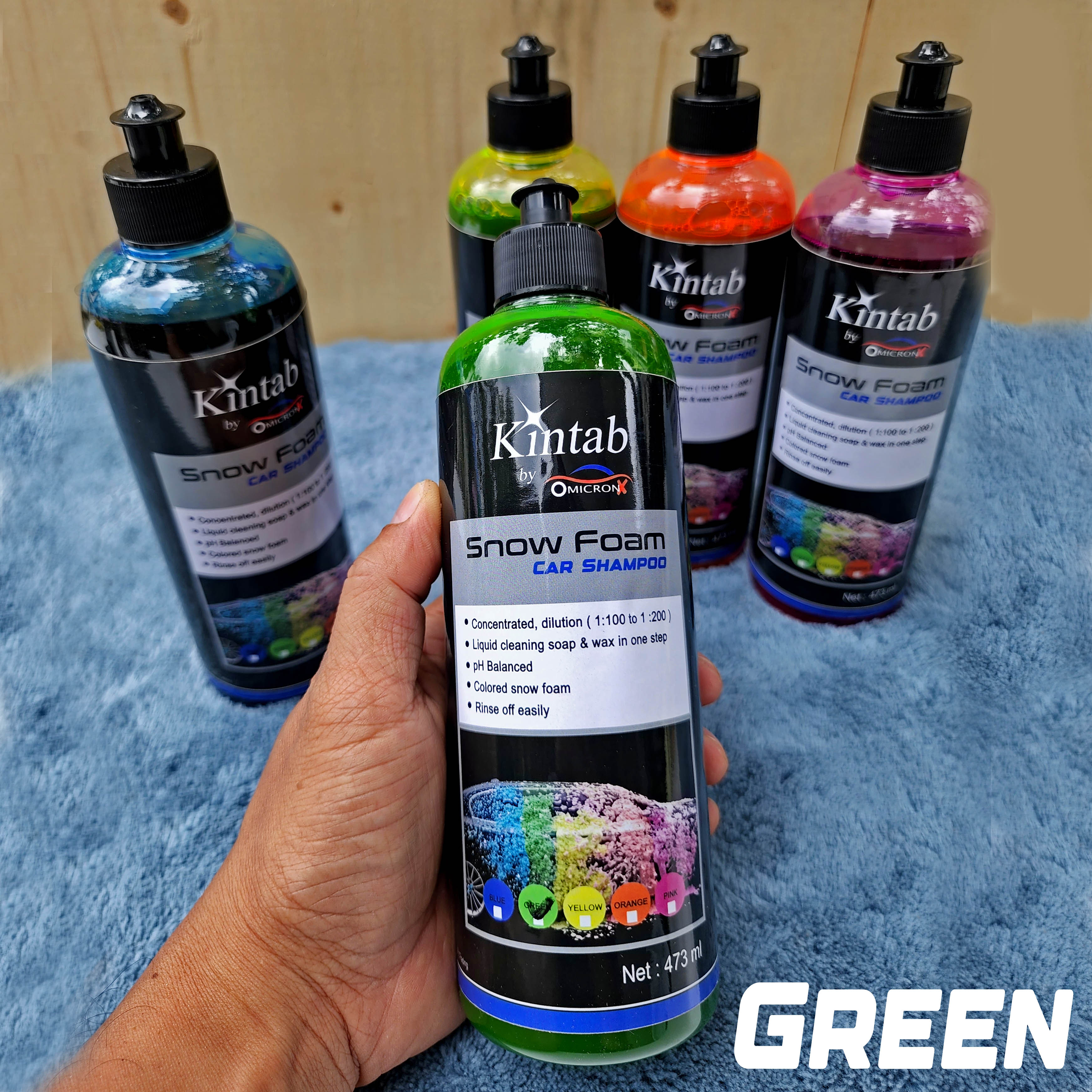 Kintab Snow Foam Shampoo ( Concentrated ) – 473ml | Safe Car Wash ...