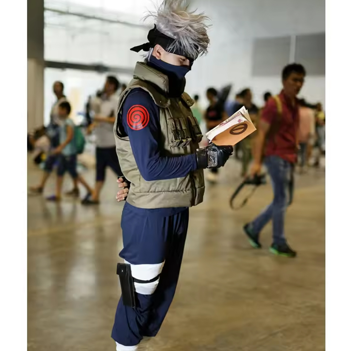 Hatake Kakashi Vest Cosplay Halloween Suit Anime Uzumaki Costume Hatake 