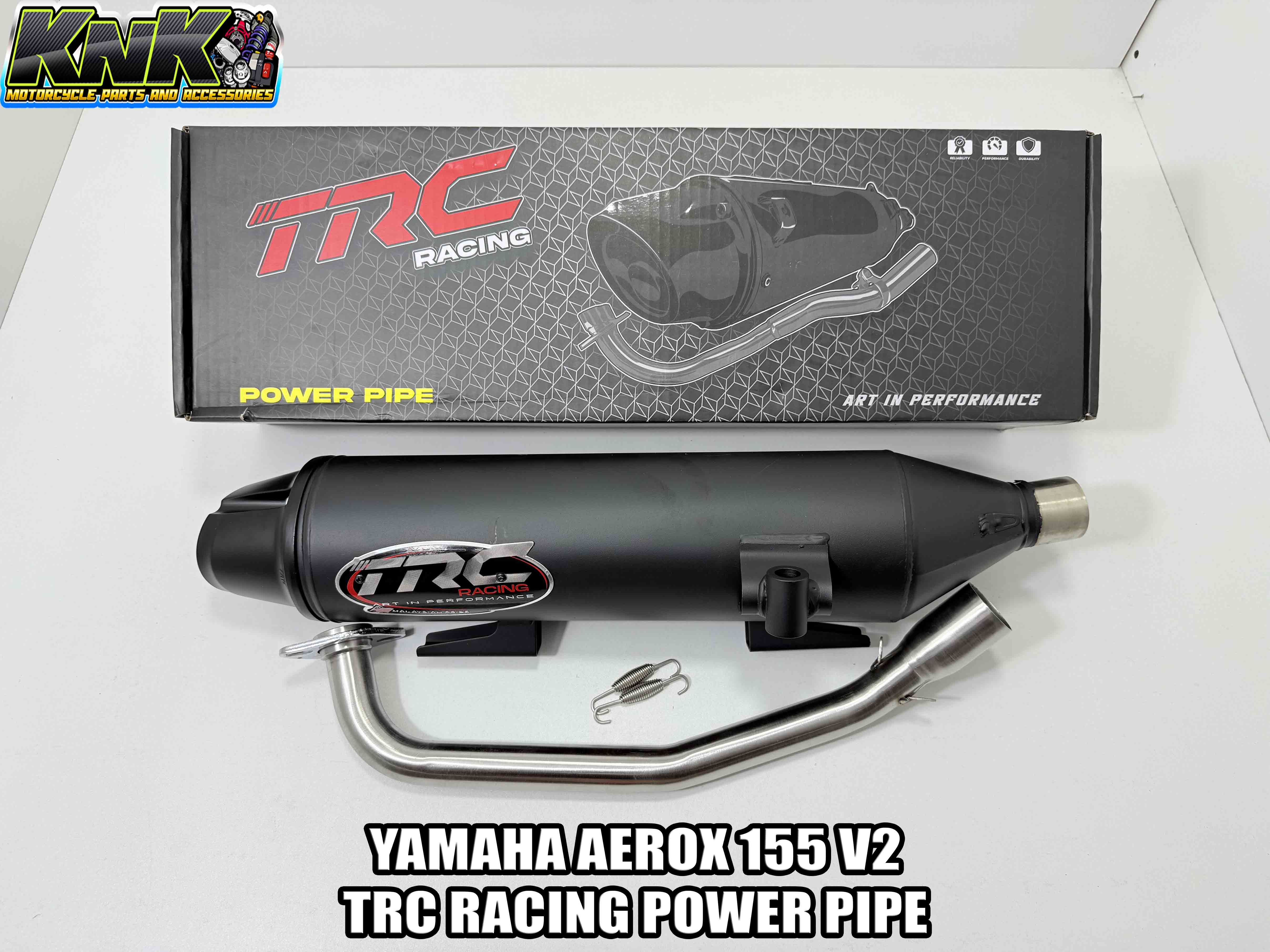 TRC RACING THAILAND POWER PIPE FOR MIO 125 M3 AEROX 155 V2 MIO SPORTY ...