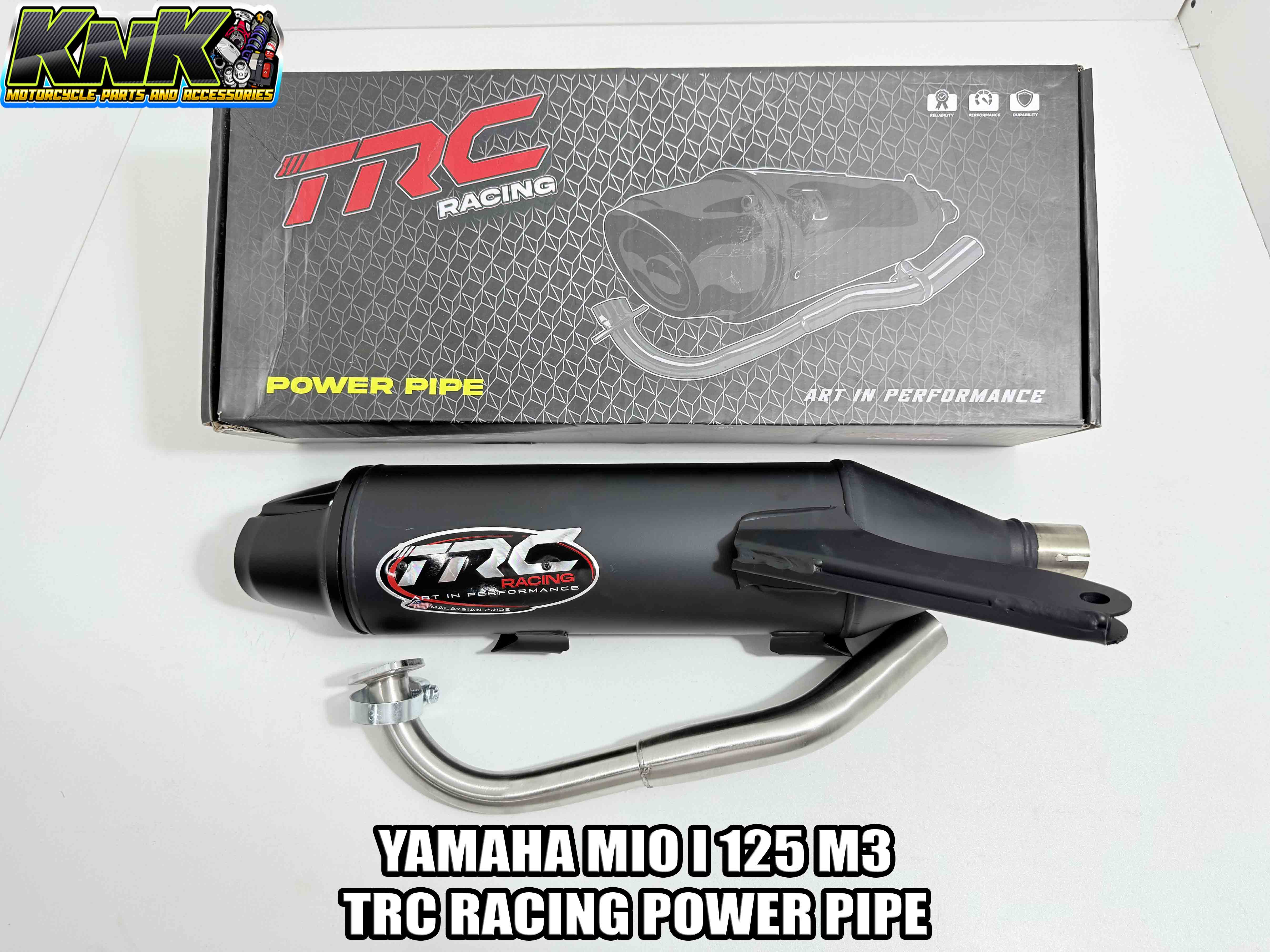 TRC RACING THAILAND POWER PIPE FOR MIO 125 M3 AEROX 155 V2 MIO SPORTY ...