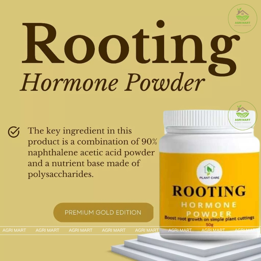 Premium Rooting Hormone 50G - Rooting Powder For Fast Plant Growth ...