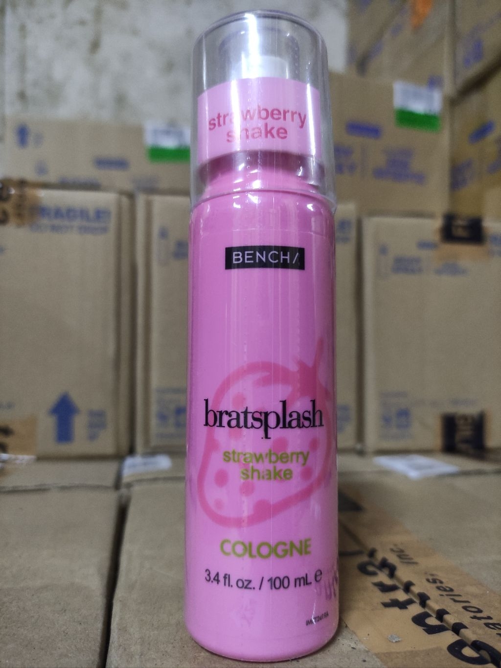 bratsplash body spray 50ml , 100ml (strewberry shake, raspberry crush ...
