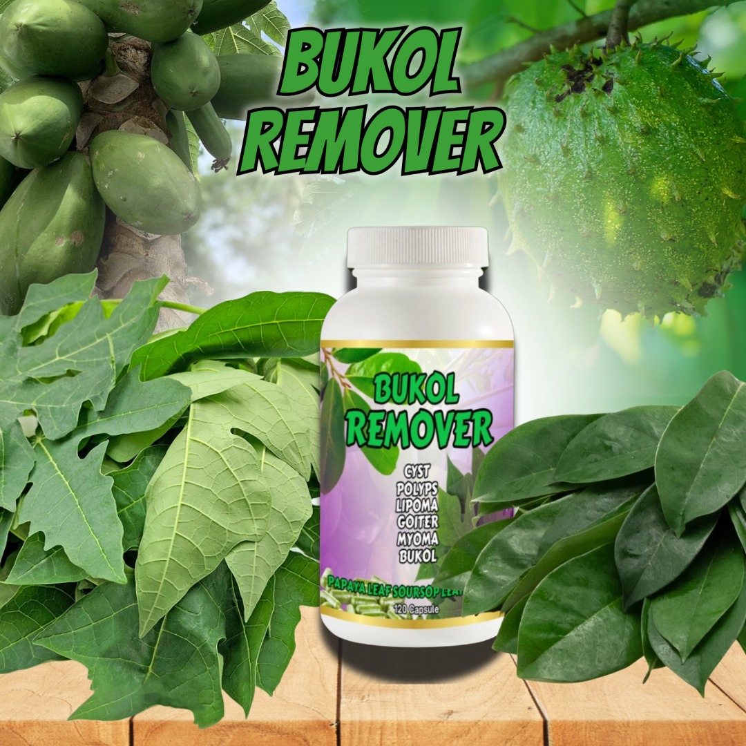 Bukol Remover 60 Caps - Natural Relief for Lumps, Bumps, and Swelling ...