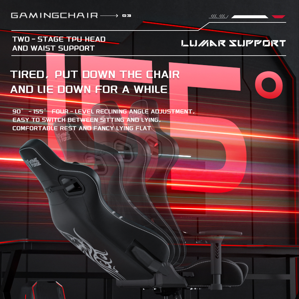 GAMEFORGE Wolverine Series Ergonomic Gaming Chair | Shopee Philippines