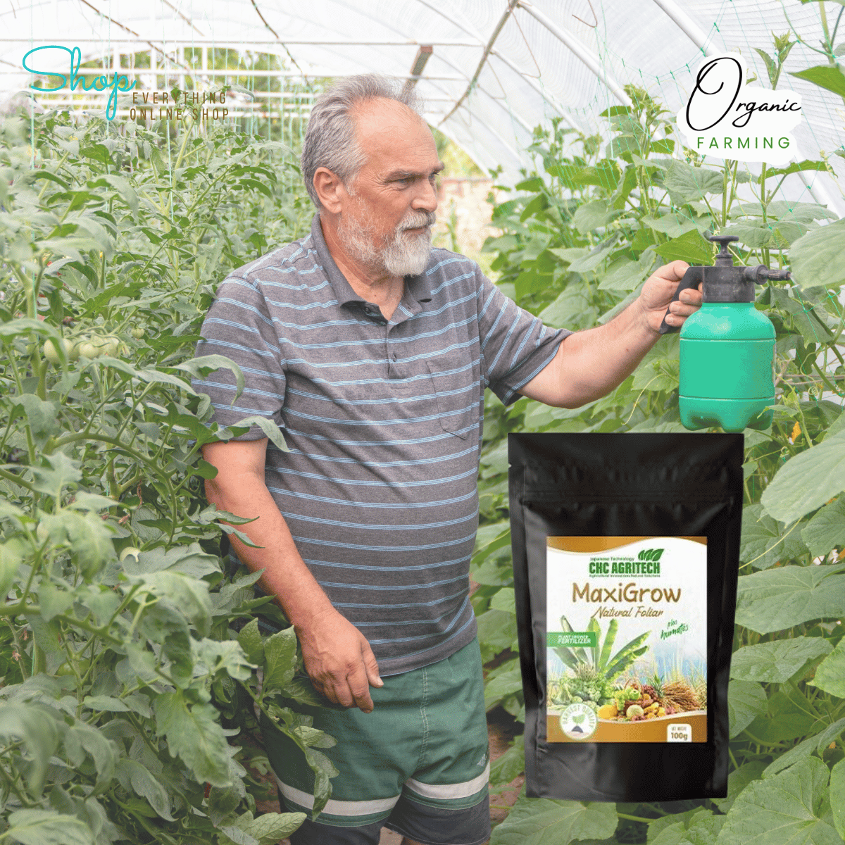 MAXIGROW All Organic CHC Agritech Organic Soil, Plant Growth Boosters ...
