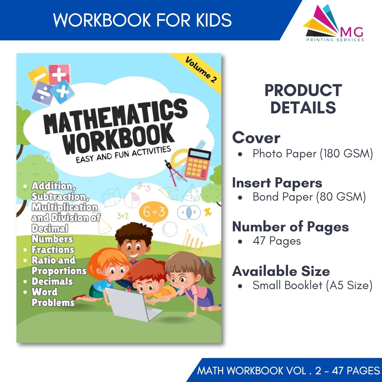 Mathematics Workbook - Easy and Fun Activities | Shopee Philippines