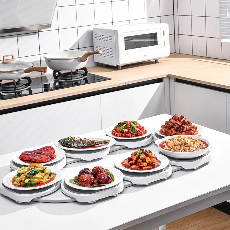 Expandable Rotating Serving Tray 360° Spinning Turntable for Long ...