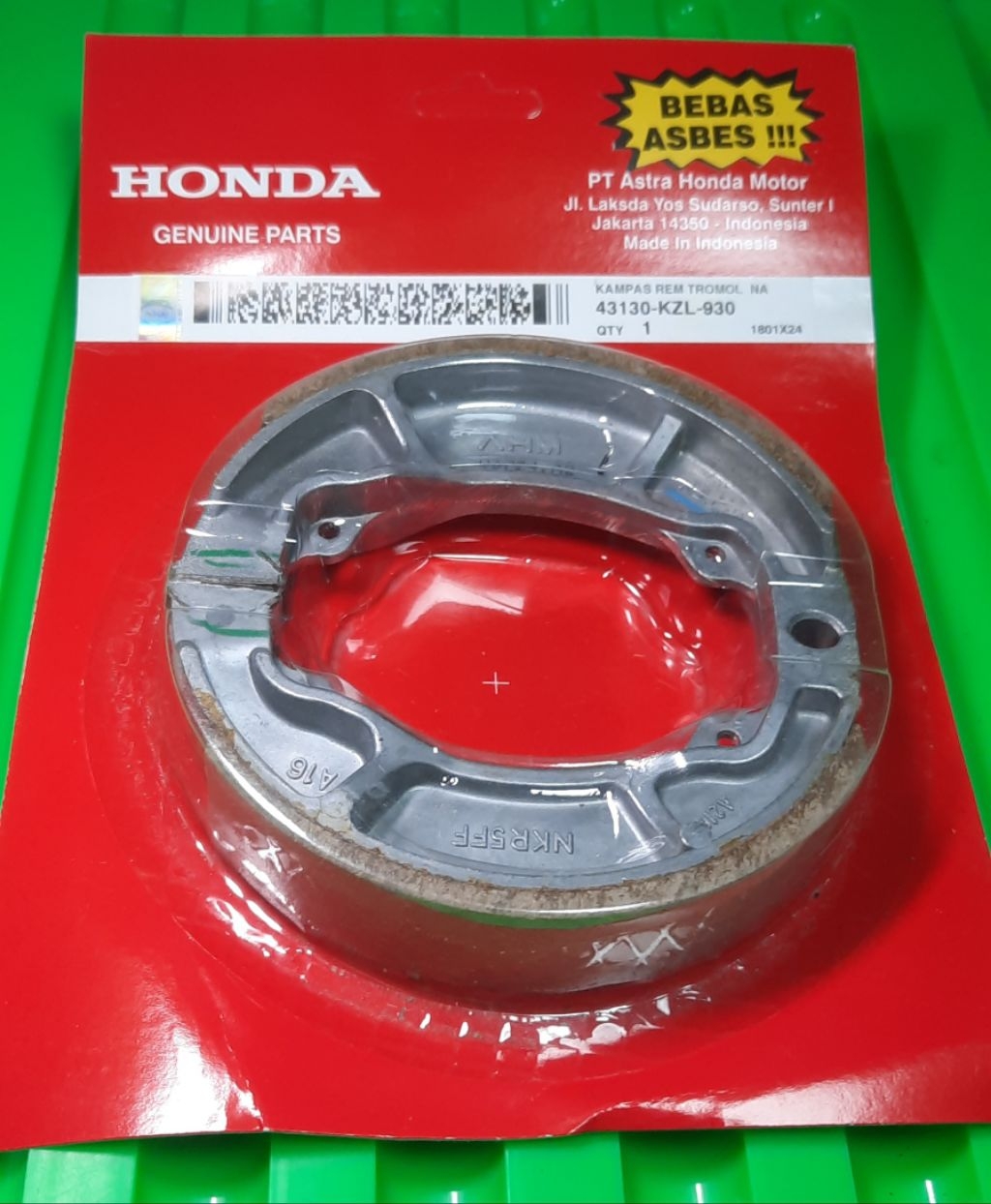 HONDA CLICK V2 V3 150i 125i BRAKE SHOE ( REAR ONLY ) Premium Quality ...