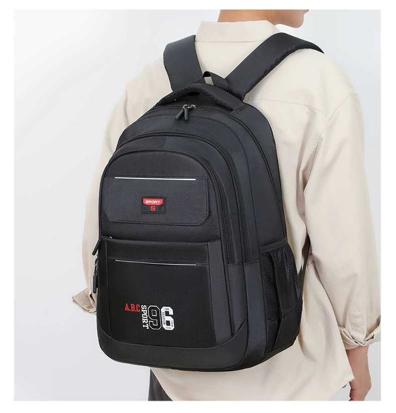 Multi-layered backpack Computer bag waterproof travel backpack for male ...