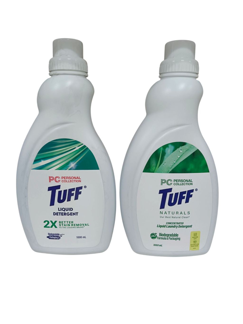PERSONAL COLLECTION TUFF LIQUID DETERGENT 2X BETTER AND NATURALS 1000ML ...