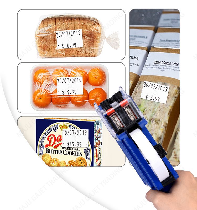 Price Tag Machine Labeller Tag Gun With Labels 8 Digit Efficient ...