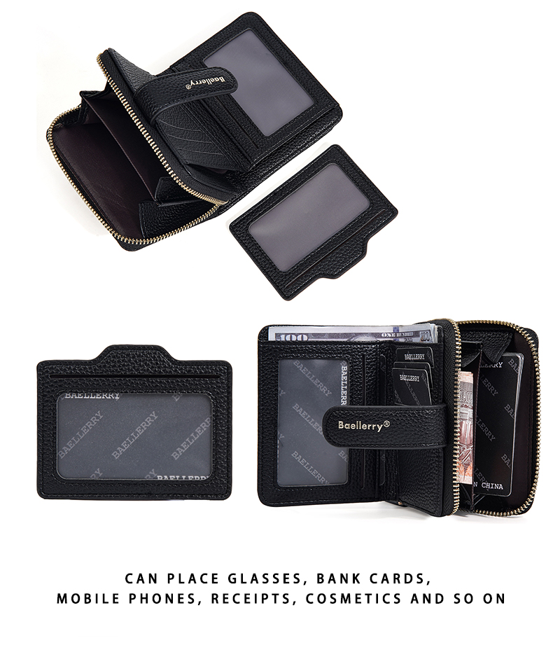 Elegant Quilted Mini Card Holder Wallet_BDHL8196