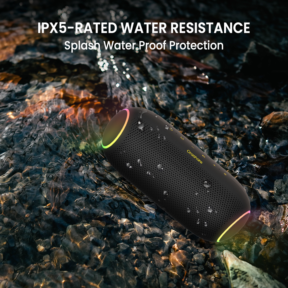 Orashare BS18Plus 20W Bluetooth Speaker With RGB TWS Wireless Speaker ...