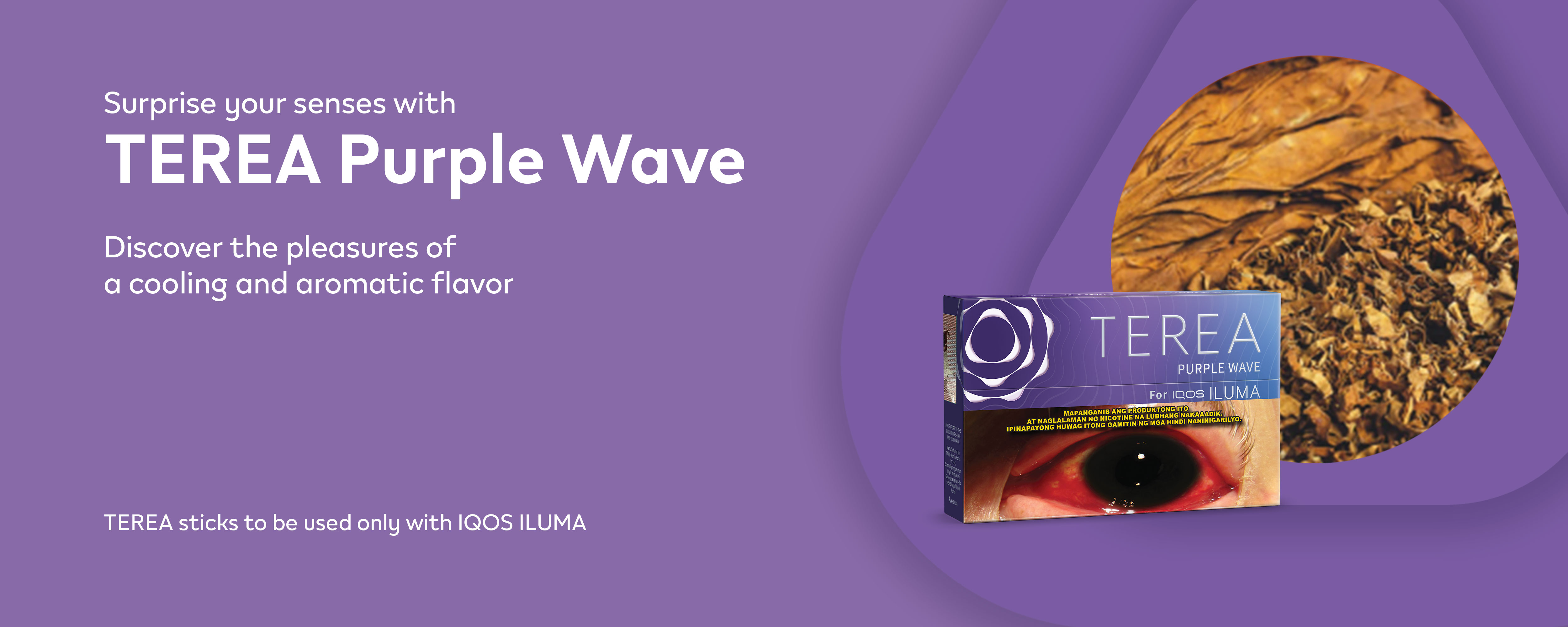 TEREA Purple Wave Heated Tobacco Sticks (SmokeFree Tobacco Pleasure