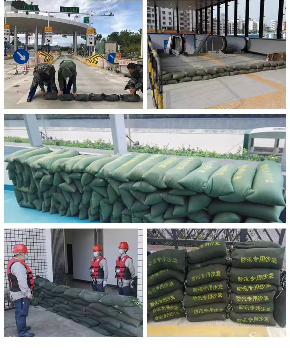 Absorbent Expansion Bag Flood Barrier Water Filled Flood Barriers Water ...