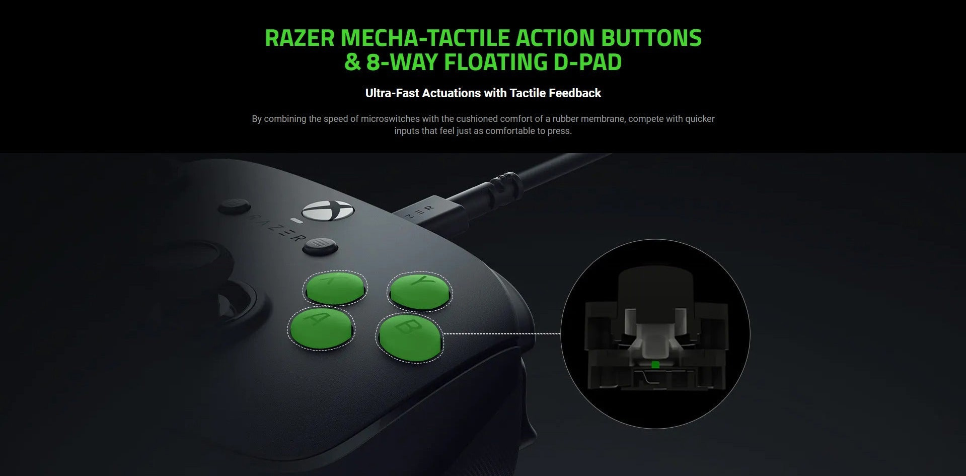 Razer Wolverine V3 Tournament Edition Wired ESports Gaming Controller ...