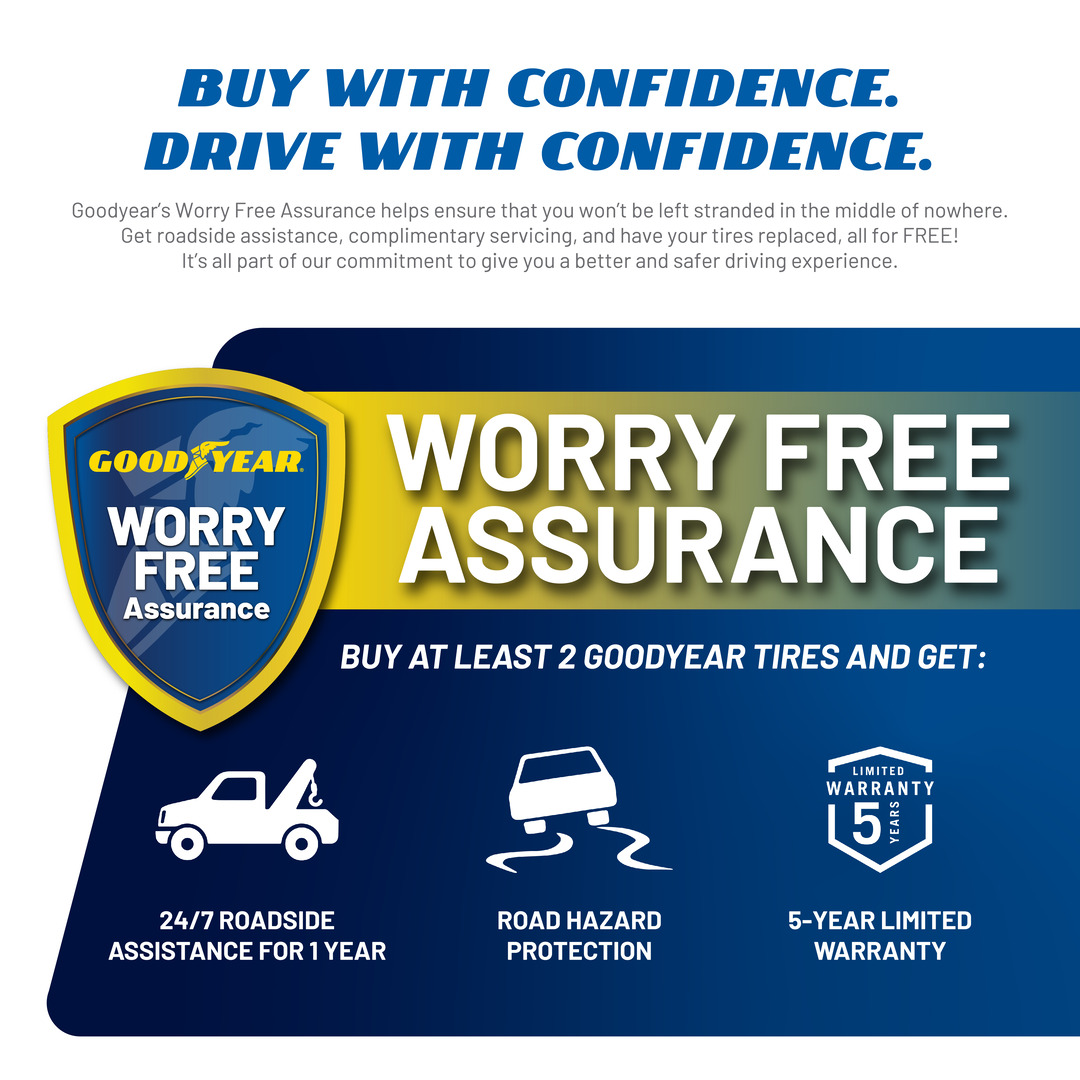 [INSTALLATION/ PICKUP] Goodyear 195/55R15 Assurance Duraplus 2 Tire ...