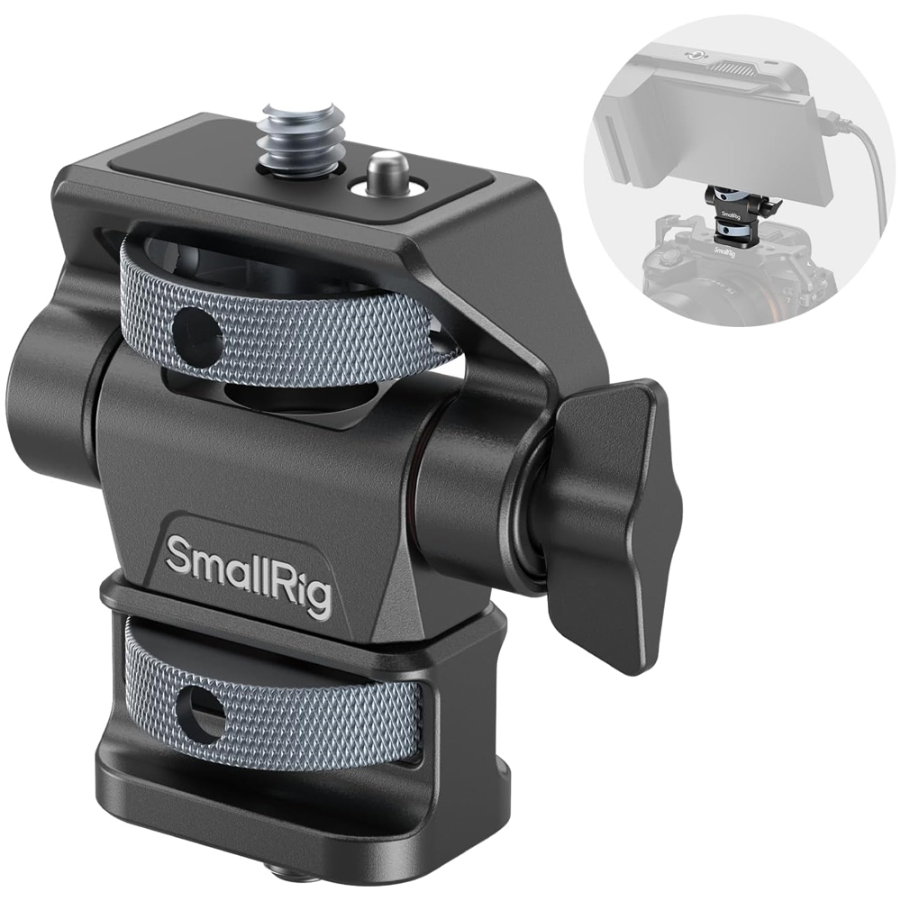 SmallRig On-Camera Monitor Aluminum Alloy Mount Support with 360 ...