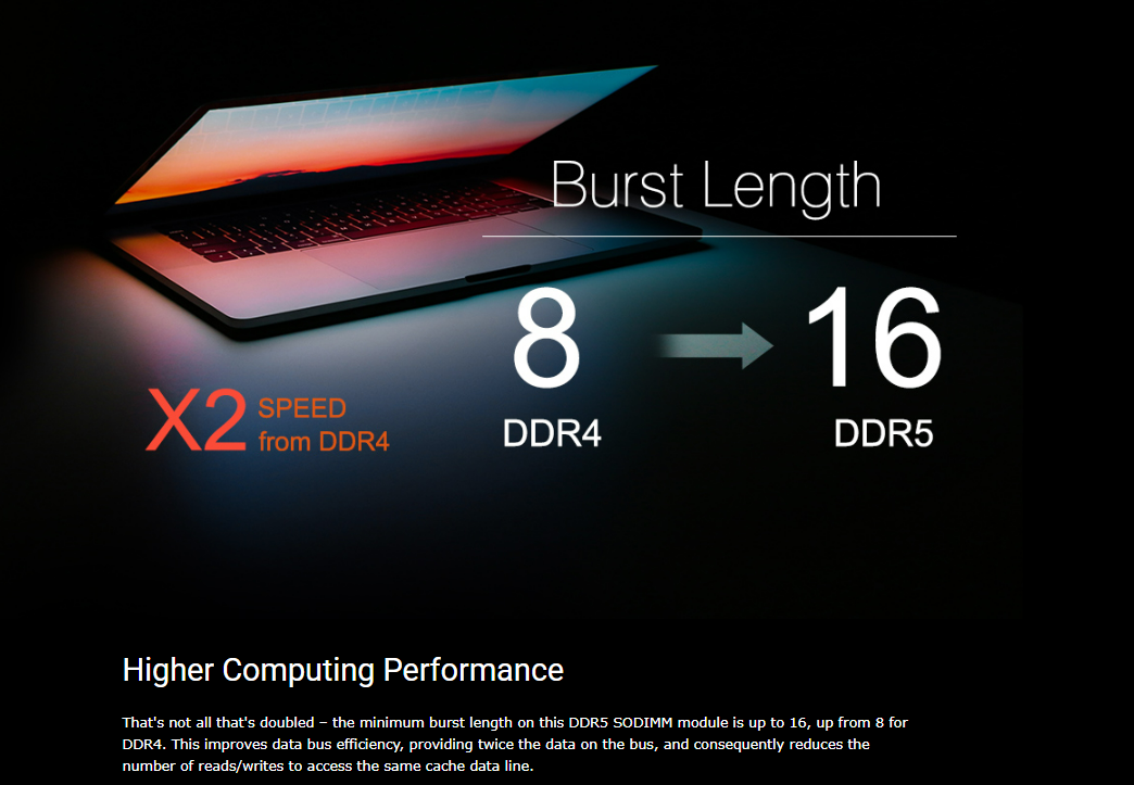 Silicon Power DDR5 RAM Notebook SODIMM 16GB/32GB 4800Mhz - lifetime ...
