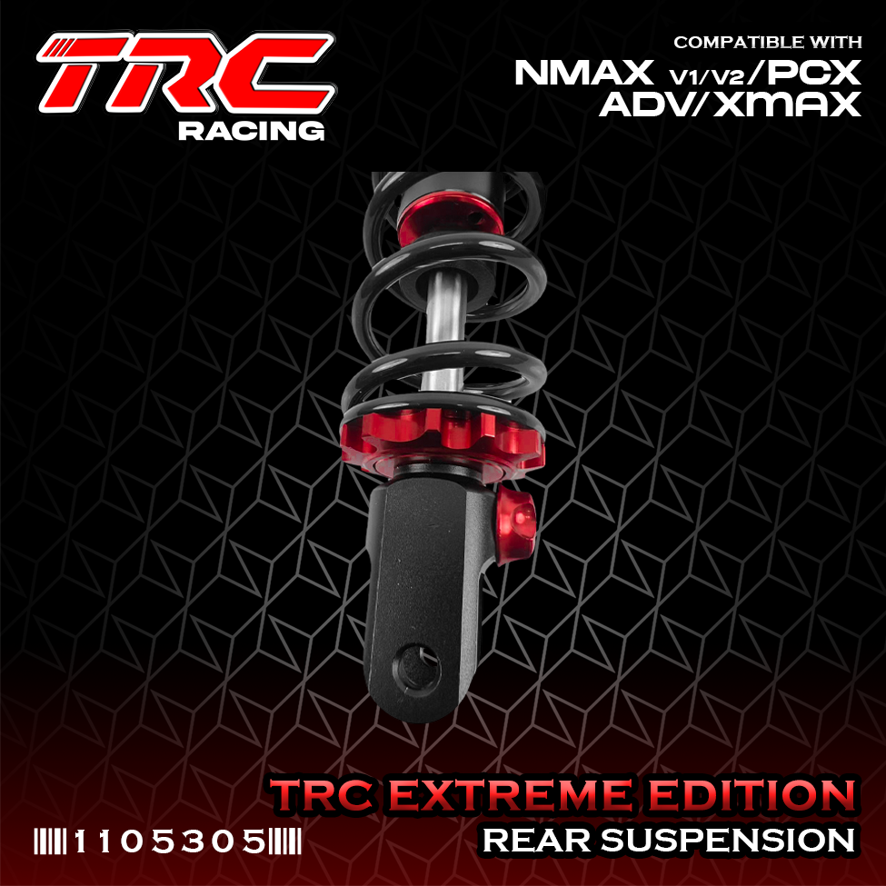 TRC Racing 305mm Rear Shock Absorber Suspension with Reservoir NMAX ADV ...