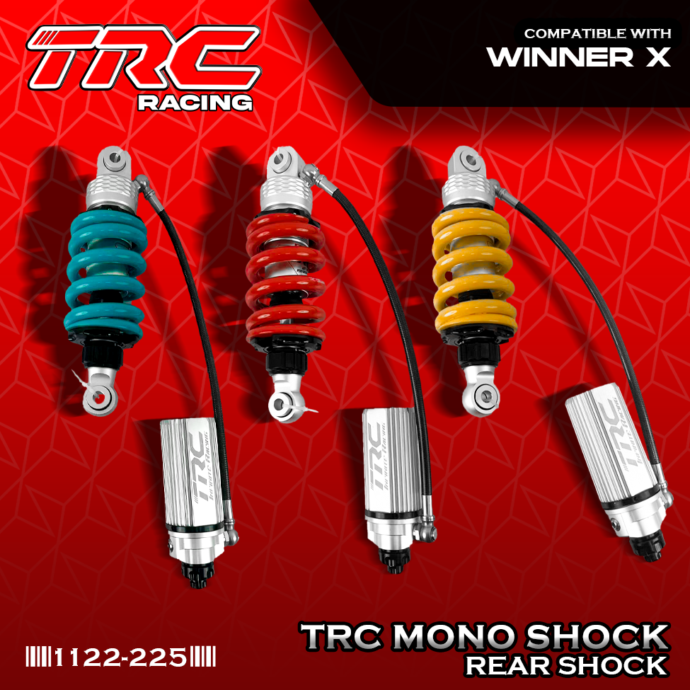 TRC Racing CNC Mono Shock Fully Adjustable 225mm for WINNER X 1122-225 ...