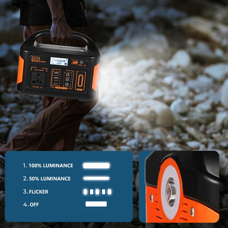 Power Station with Solar Panel 300w 86000mah Solar Generator Powerbank ...