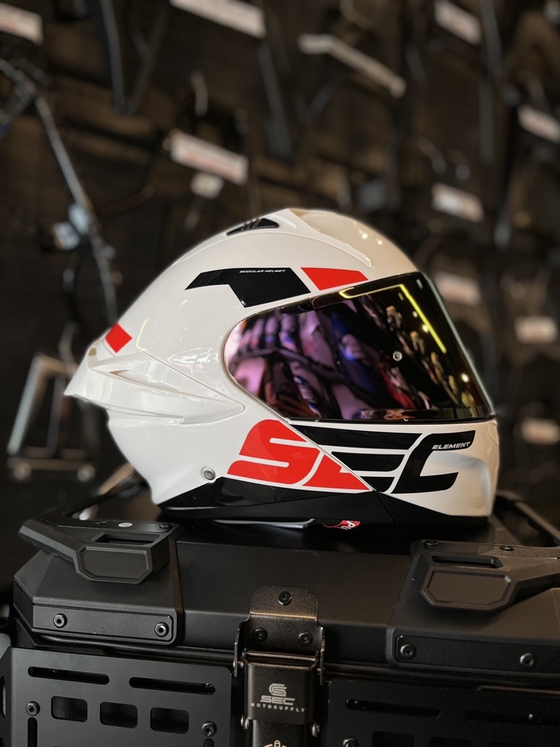 Sec Elements 2023 Modular Helmet Dual Visor | Shopee Philippines
