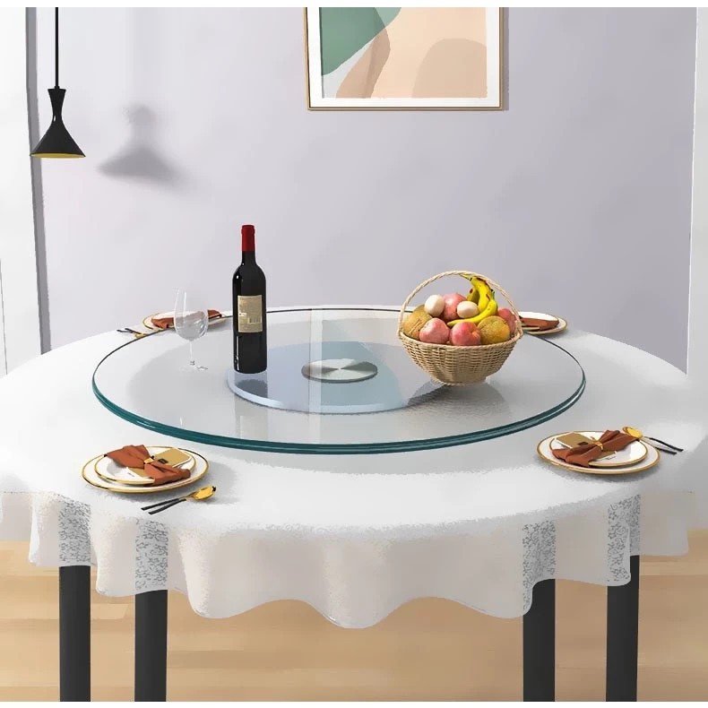 House 360° work table glass table top Tempered glass turntable rotating ...