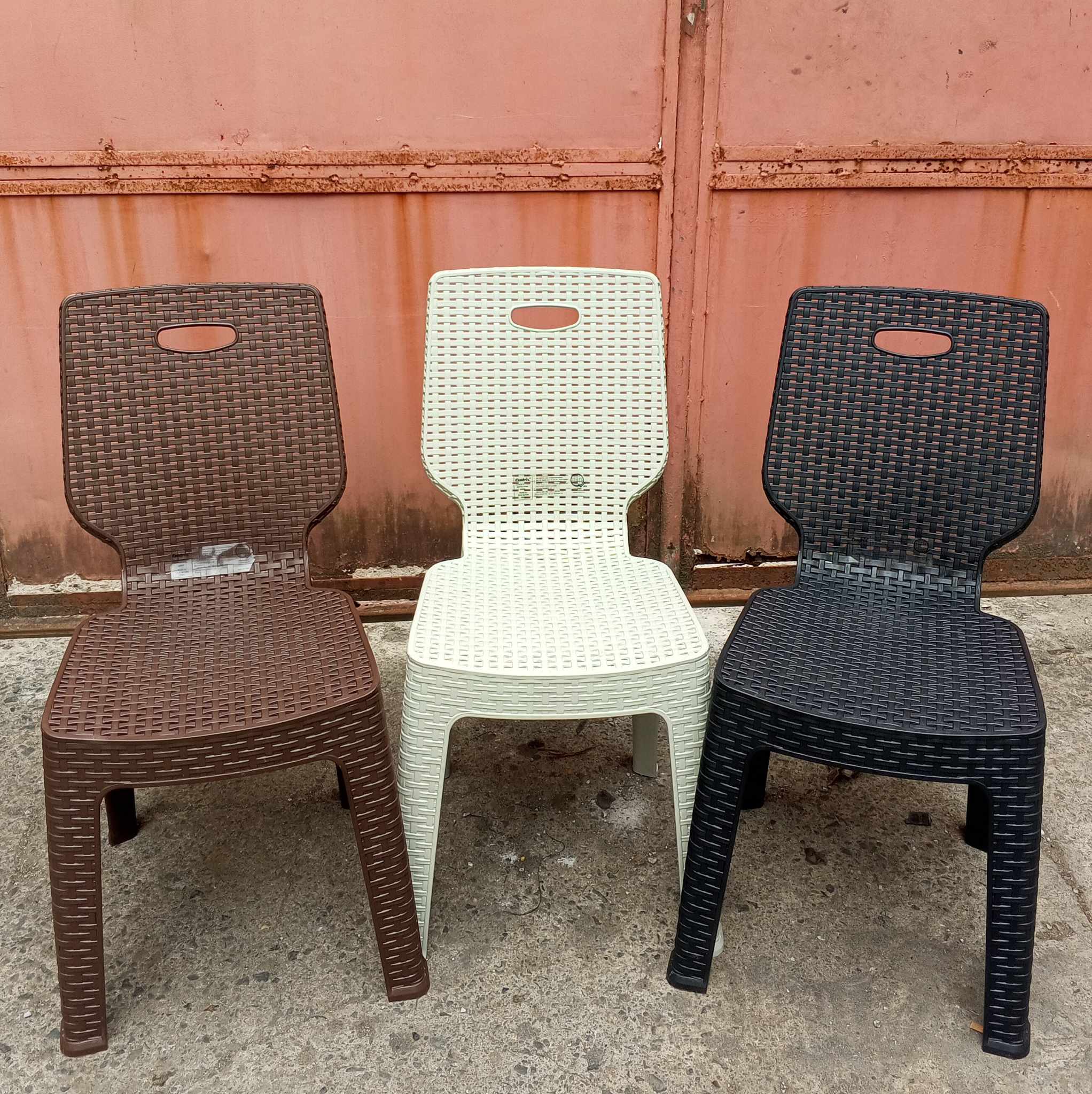 RATTAN CHAIR PLASTIC MONOBLOC CENTRIX CHAIR (STOCK #5611) | Shopee ...