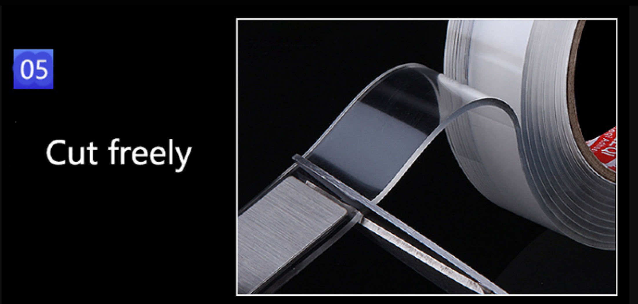 10M Clear Multifunction Nano Tape Strongly Sticky Double-Sided Adhesive ...