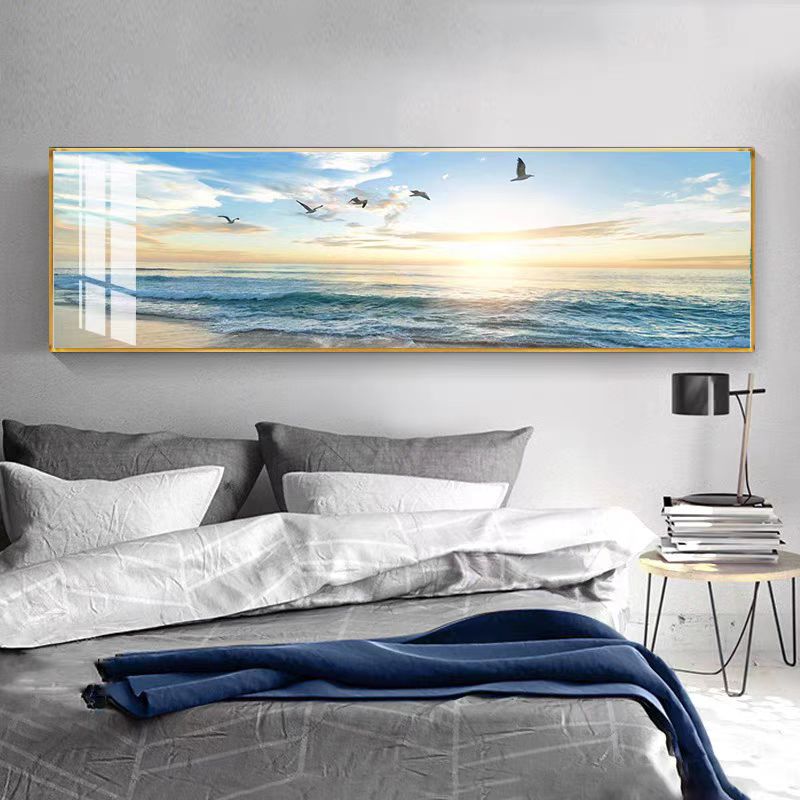 Horizontal mural decorative painting living room mural decoration ...