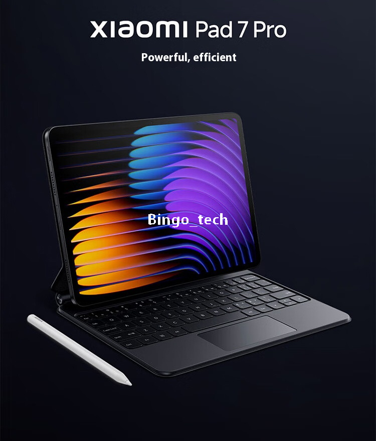 Xiaomi Pad 7 Pro Ai WiFi Version Global (No Calls or Text) 11.2 inches 3.2K 144Hz 8850mAh Bluetooth 5.4 Four Speakers 50 Mp Cam Model 24091RPADG (Gray, 256GB + 8GB