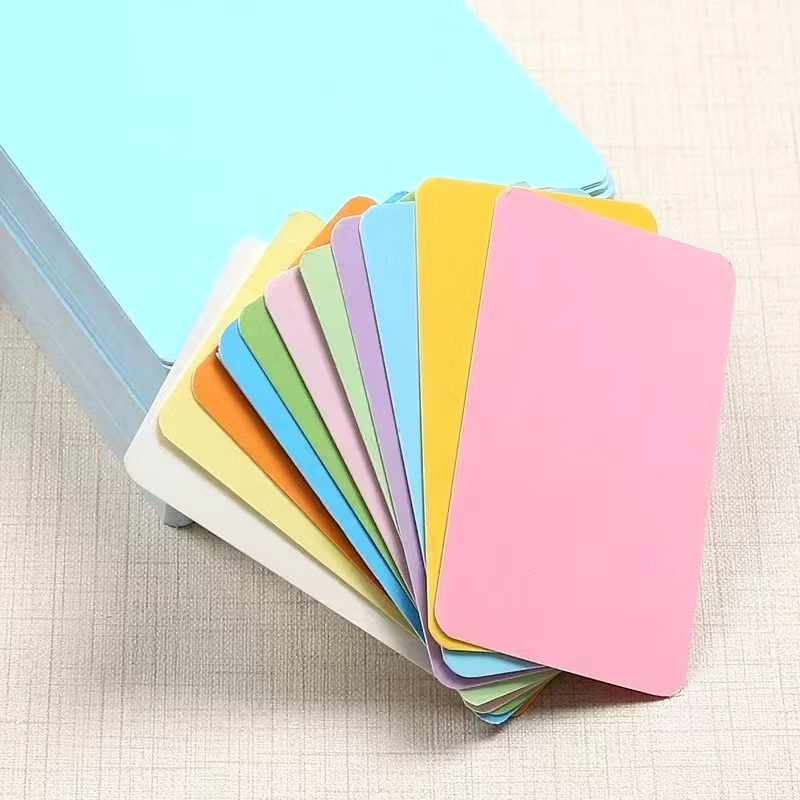 (100 Pcs) 8.9x5.2 CM Blank Message Card Graffiti / Hand Drawn Card ...