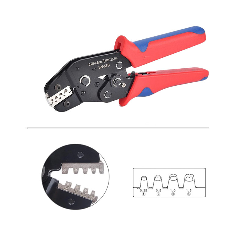 (COD)SN58B Mc4 Crimping Tool Crimping Pliers Terminal Insulation Male ...