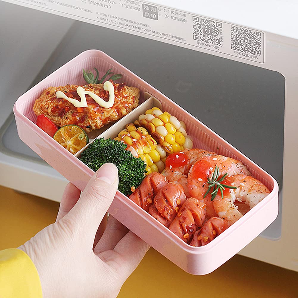 3 Layers Lunch Box Stackable Leakproof Microwaveable Bento Box 3 in 1 ...