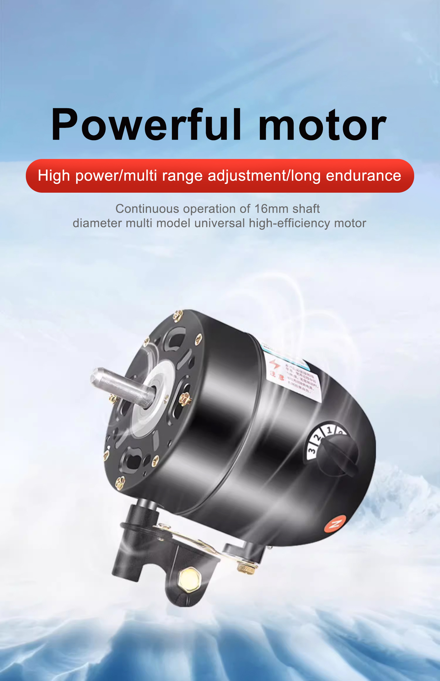 Industrial fan Motor for Standfan Fan Motor Replacement Electric Double ...