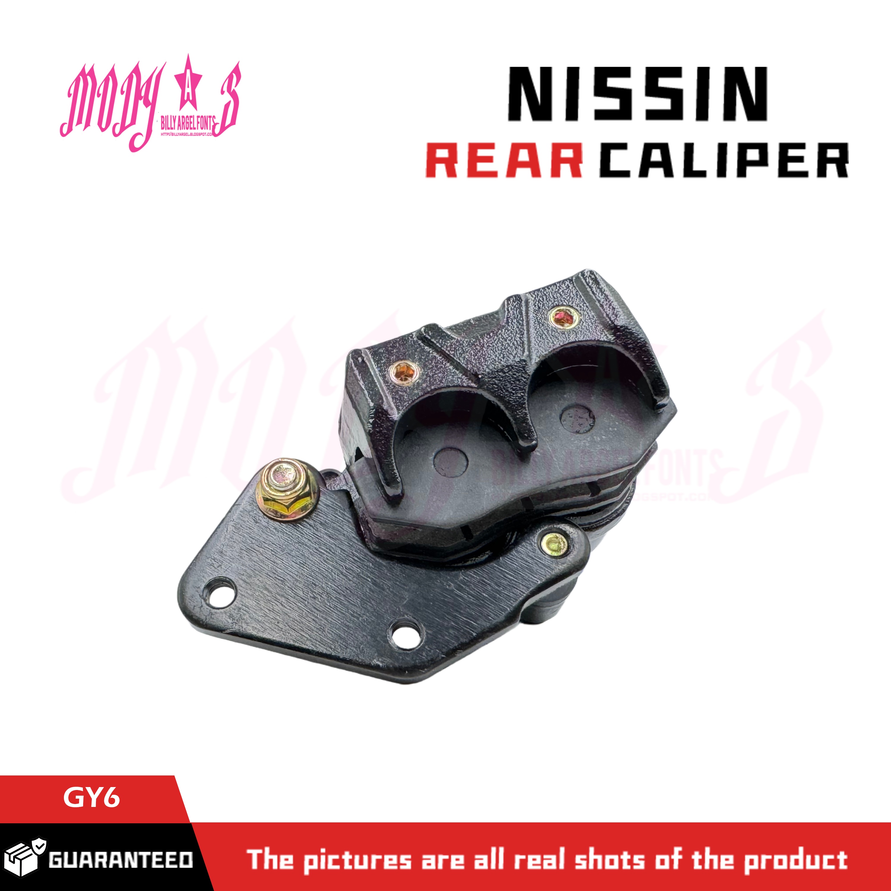 NISSIN Rear Brake Caliper GY6 125/GY150 Made In Thailand | Shopee ...