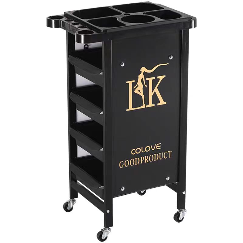 Hair Salon barbershop Beauty Trolley Cart Tools Cabinet Barber ...
