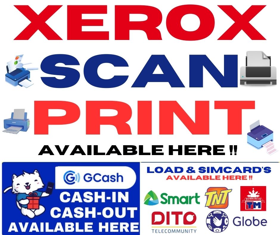 XEROX SCAN PRINT LOAD SIGNAGES A4 SIZE | Shopee Philippines