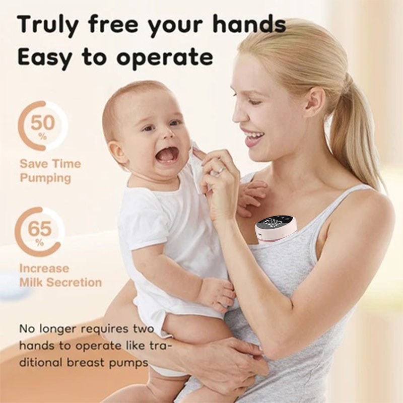 Rabbit Breast Pump Wearable Electric Hands-Free 3 Modes 9 Levels BPA ...