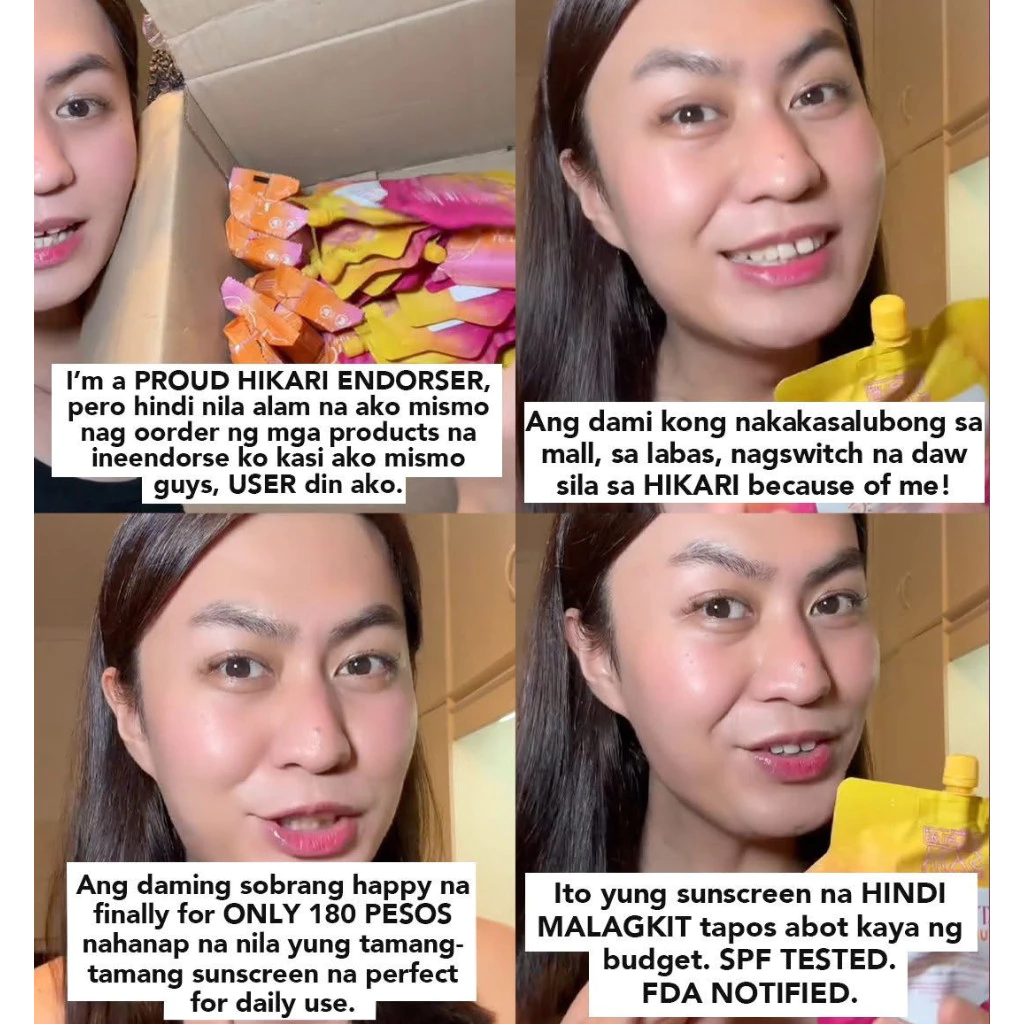 HIKARI Sunscreen Sunblock Cream Ultra White Sun Screen Whitening Skin ...