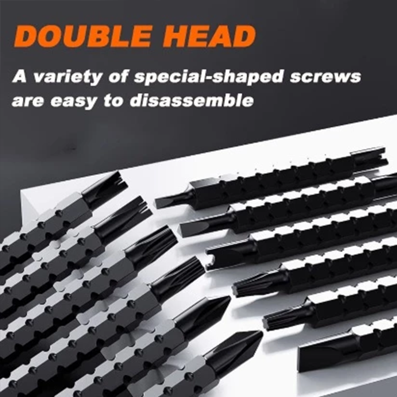 26 In 1 Ratchet Screwdriver Set Dual Purpose Head CRV Cross Groove ...