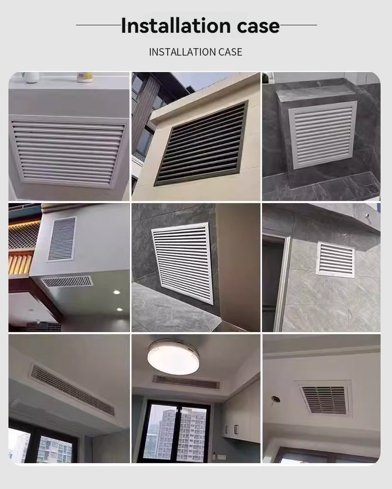 【COD】Aluminum alloy shutter vents wall ceiling shutters suitable for ...