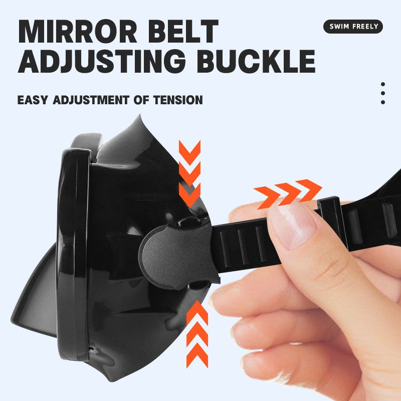 DIVI Snorkeling Set for Adult Snorkel Set Diving Mask with Snorkel Wide ...