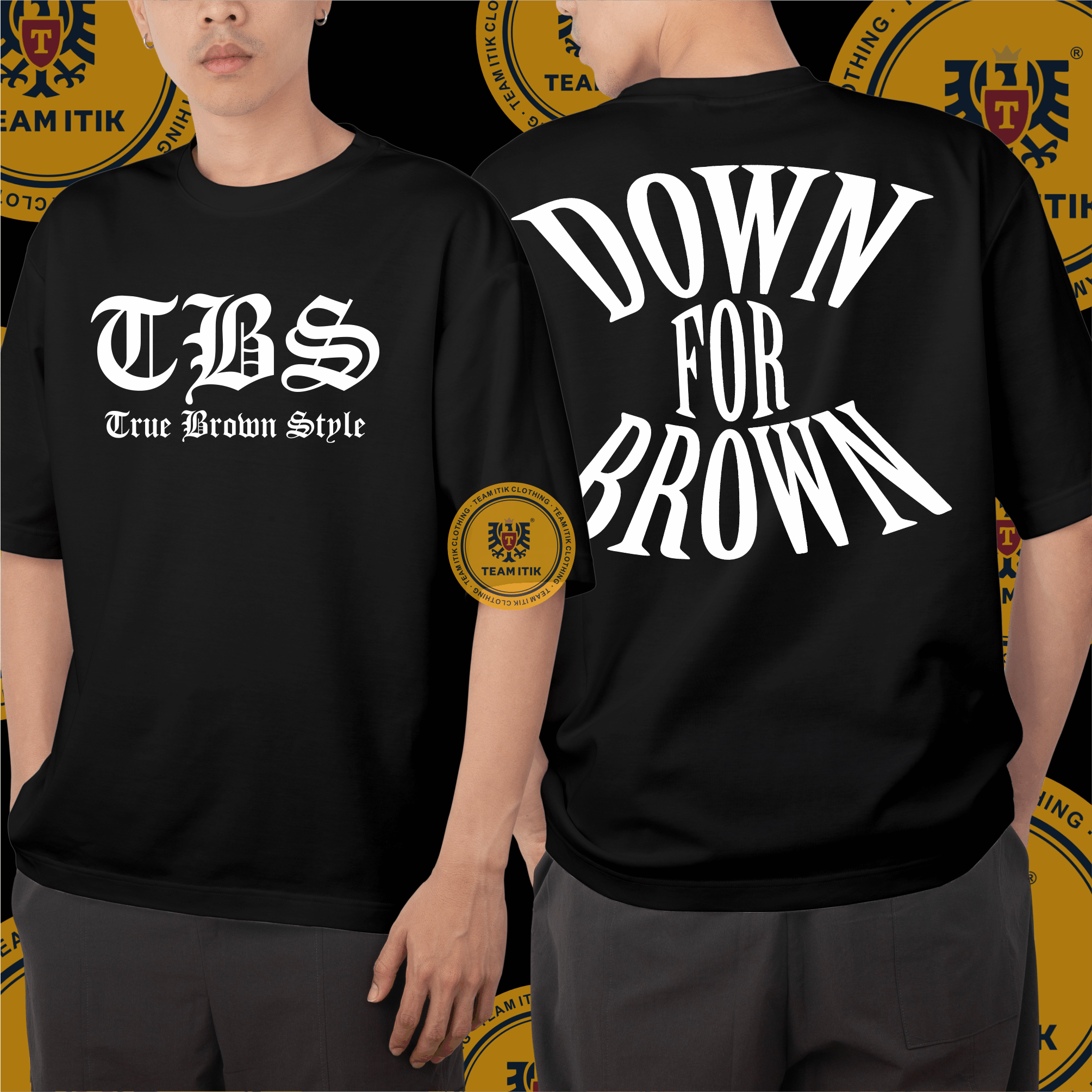 TBS13 truebrownstyle13 TRUE BROWN STYLE CALAUAG HOOD classic cotton ...