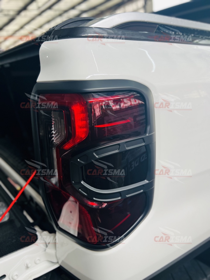 NEXT GENERATION FORD RANGER 2023-2025 GARNISH SET MATTE BLACK 4X2 4X4 ...