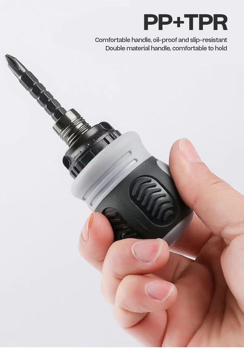 26 in 1 Ratchet Screwdriver Set Double-headed Mini Manual Cross Slot ...